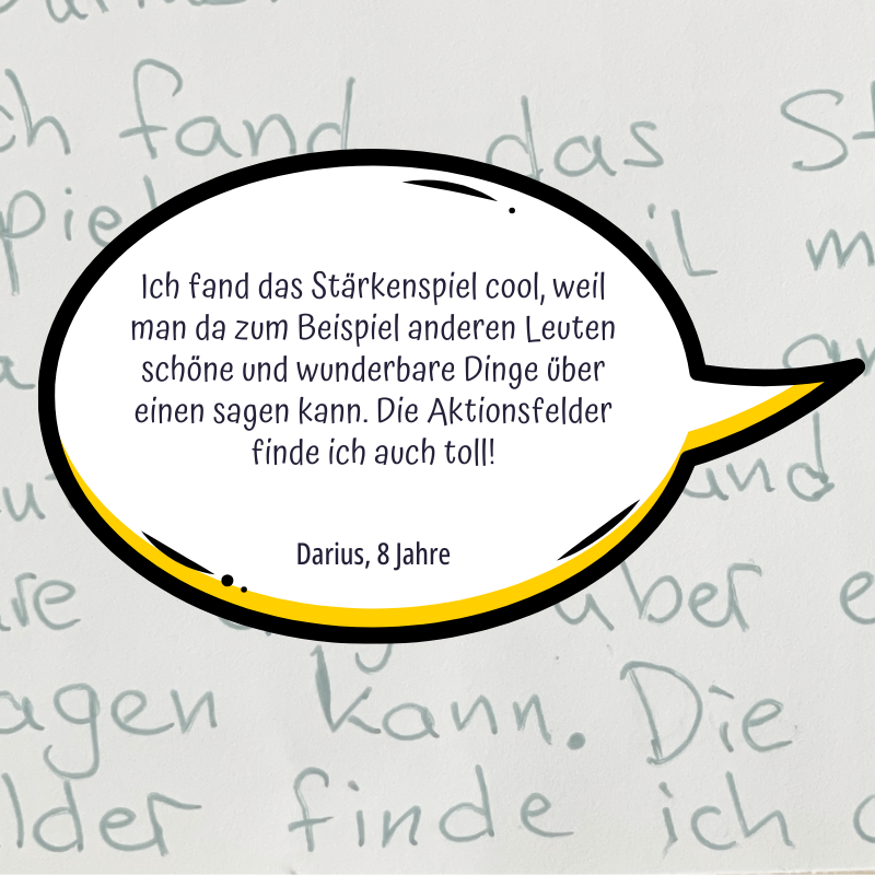 StärkenSpiel, Feedback Darius