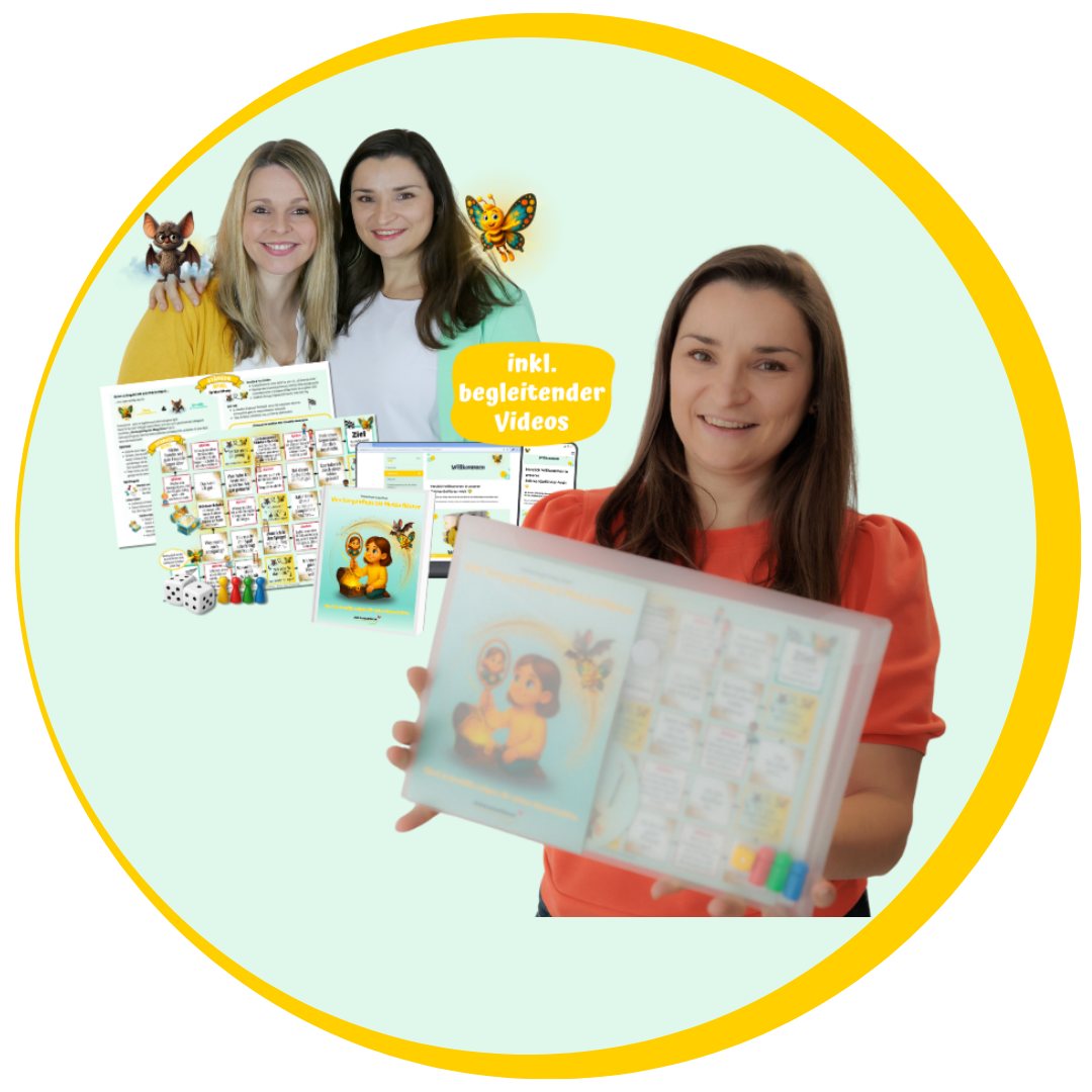 Danke-Seite, Spiel Print-Paket-Bubble, gelber Rand