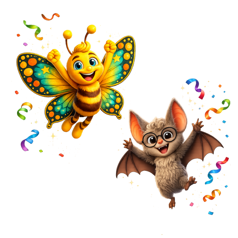 Flori und Grusilla feiern zusammen